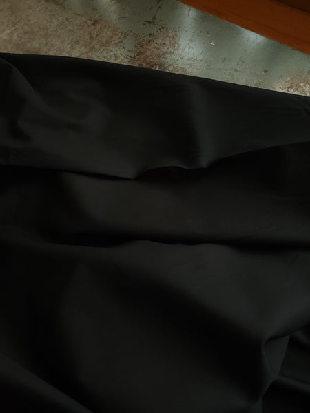 Organic Cotton Poplin / Black