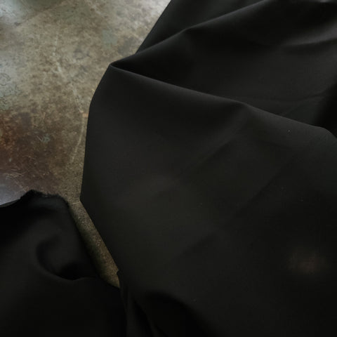 Organic Cotton Poplin / Black