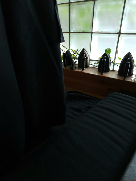 Linen Viscose Twill / Black
