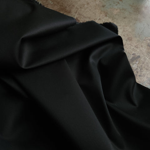 Stretch Sateen / Black
