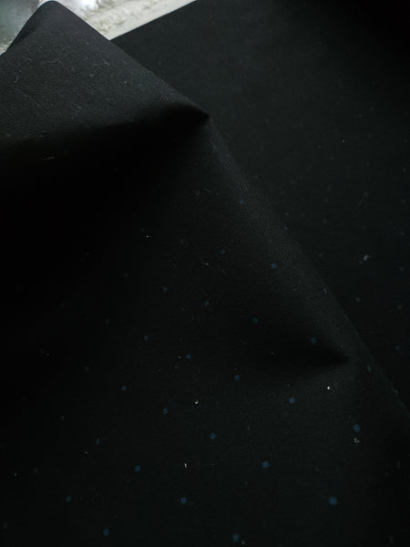 Japanese Linen Cotton Canvas / Shadow Dot