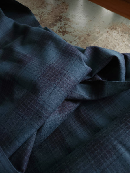 Yarn Dyed Flannel / Sea Captain Plaid