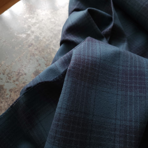 Yarn Dyed Flannel / Sea Captain Plaid