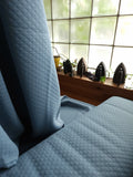 Hefty Quilted Knit / Cadet Blue