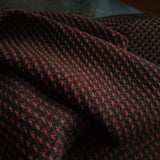 Textured Wool Coating / Pink Peppercorn