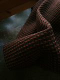 Textured Wool Coating / Pink Peppercorn