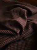 Textured Wool Coating / Pink Peppercorn