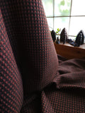 Textured Wool Coating / Pink Peppercorn
