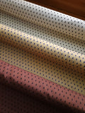 Organic Cotton Canvas / Choc Drop Ditsy