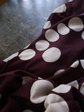 Viscose Crepe / About A Dot / Mulberry