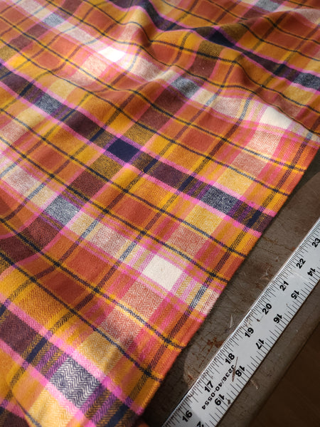Yarn Dyed Flannel / Clarissa Plaid