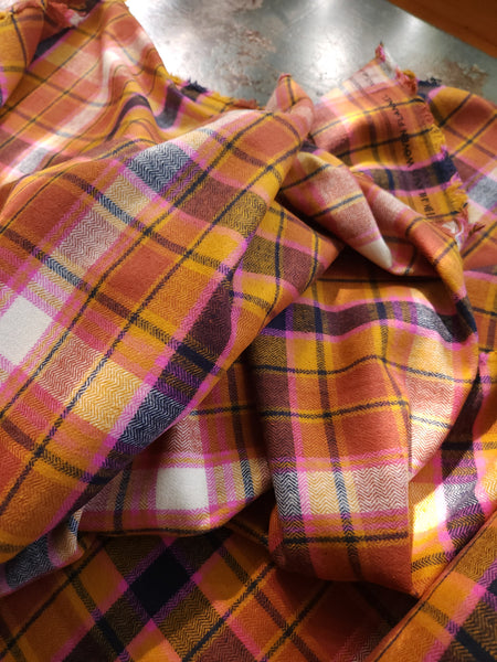 Yarn Dyed Flannel / Clarissa Plaid