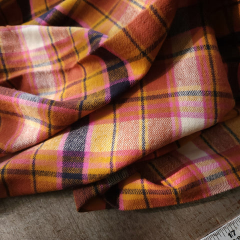 Yarn Dyed Flannel / Clarissa Plaid