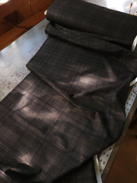 Cotton Flannel / Espresso Plaid