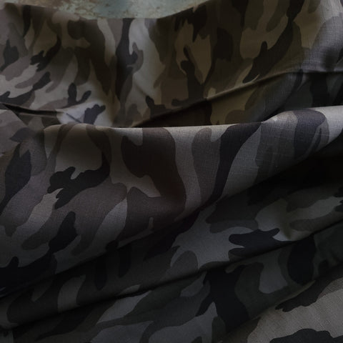 Japanese Cotton / Camo Taupe