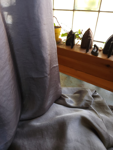 Poly Charmeuse / Steel Grey