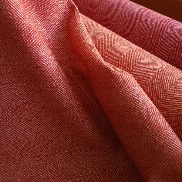 Yorkshire Herringbone Wool / Rust
