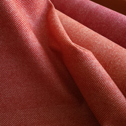 Yorkshire Herringbone Wool / Rust