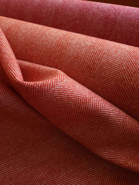 Yorkshire Herringbone Wool / Rust