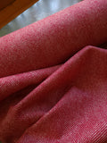 Yorkshire Herringbone Wool / Crimson