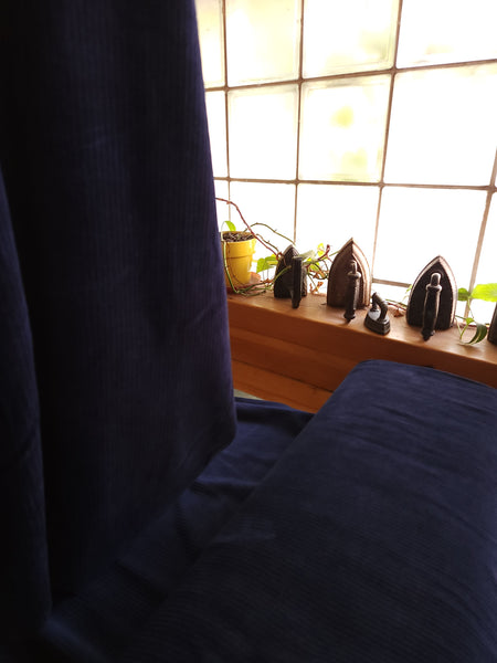 Organic Knit Corduroy / Dark Navy