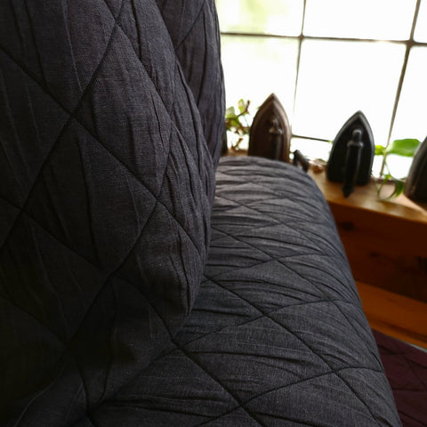 Jacquard Cotton Blend / Charcoal