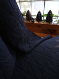 Jacquard Cotton Blend / Dark Navy