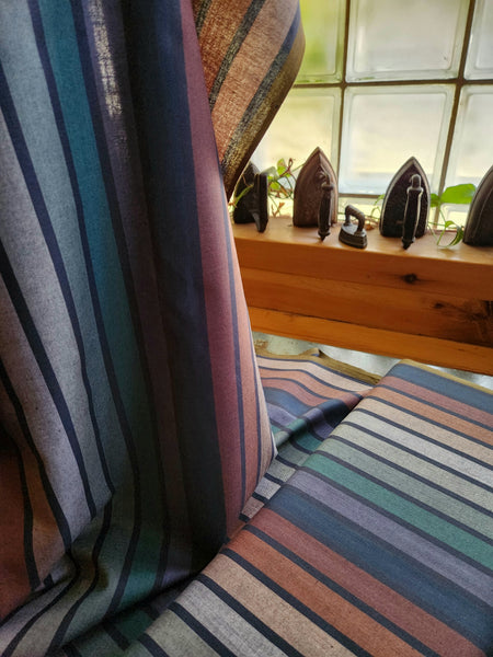 Yarn Dyed Woven / Sunset Stripe