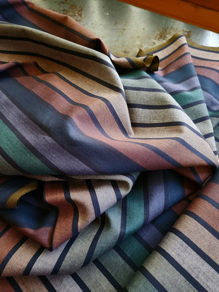 Yarn Dyed Woven / Sunset Stripe