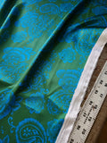 Poly Charmeuse / Electric Paisley