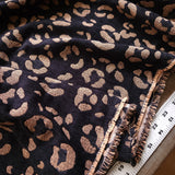 French Velvet Jacquard / Fawn