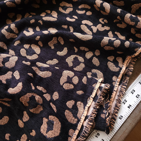 French Velvet Jacquard / Fawn
