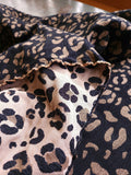 French Velvet Jacquard / Fawn
