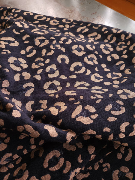 French Velvet Jacquard / Fawn