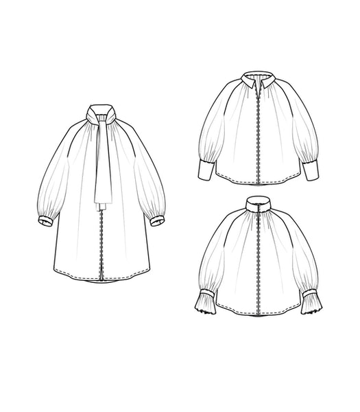 Violette Blouse + Dress