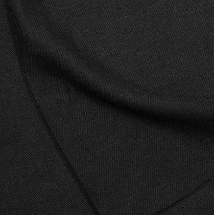 Linen Viscose Twill / Black