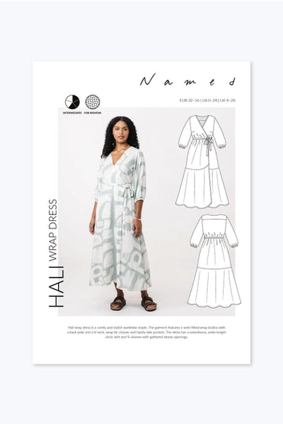 Hali Wrap Dress