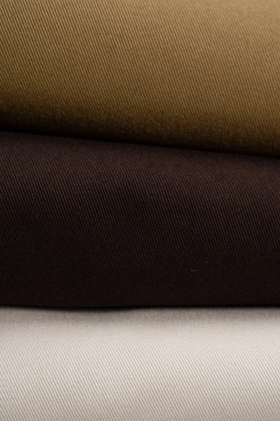 Cotton Gabardine / Dark Chocolate