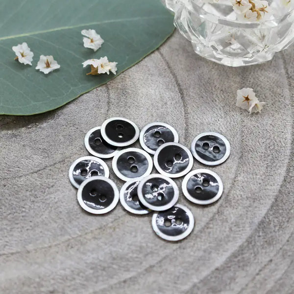 Halo Buttons / 10mm + 18mm / Set of 6 / Various