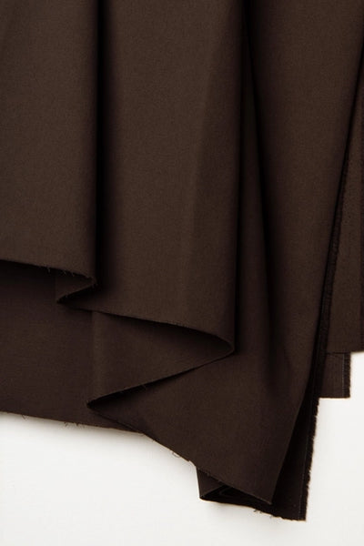 Cotton Gabardine / Dark Chocolate