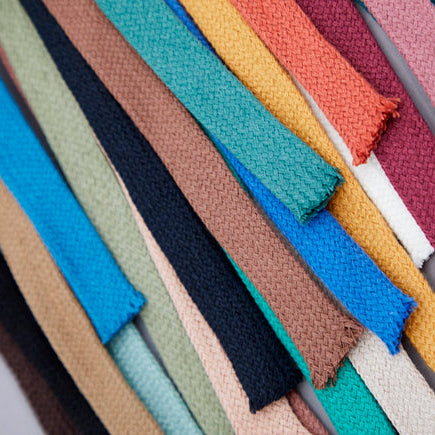 10mm Flat Drawstring / Various Colors