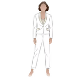 Bronnie Tuxedo Jacket