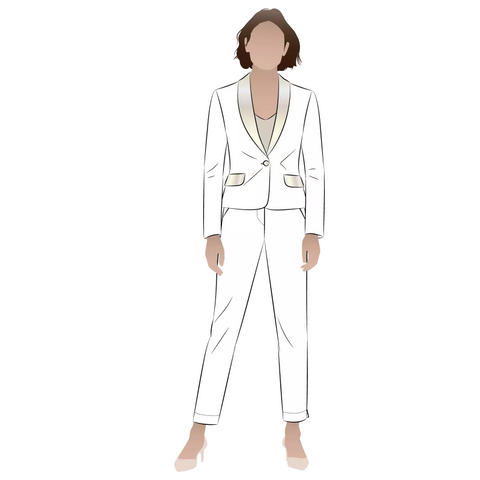 Bronnie Tuxedo Jacket