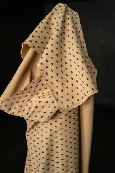 Organic Cotton Canvas / Night & Day Ditsy