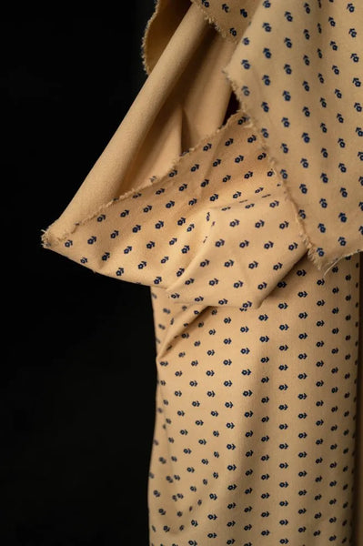 Organic Cotton Canvas / Night & Day Ditsy