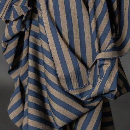 Organic Cotton Linen Stripe / McIntyre