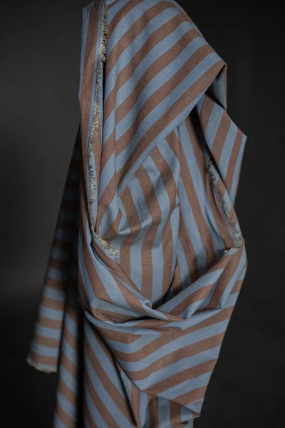 Organic Cotton Linen Stripe / Workwear