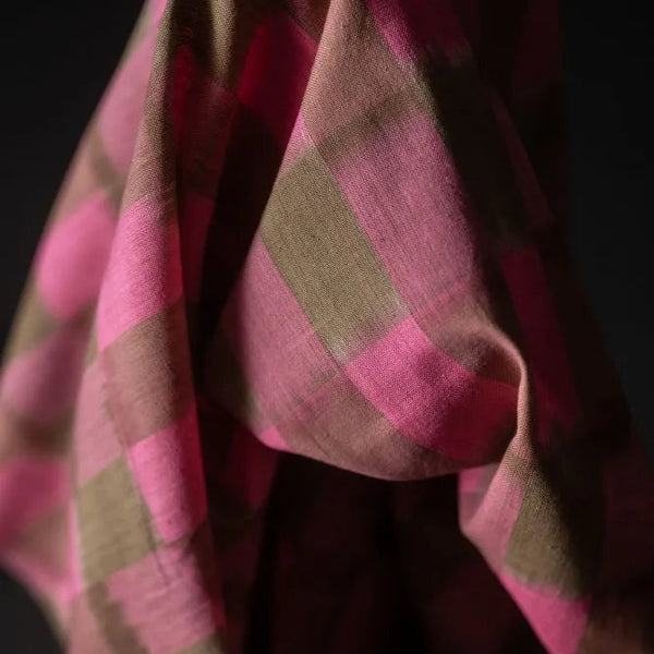Woven Ikat / Pink Brush