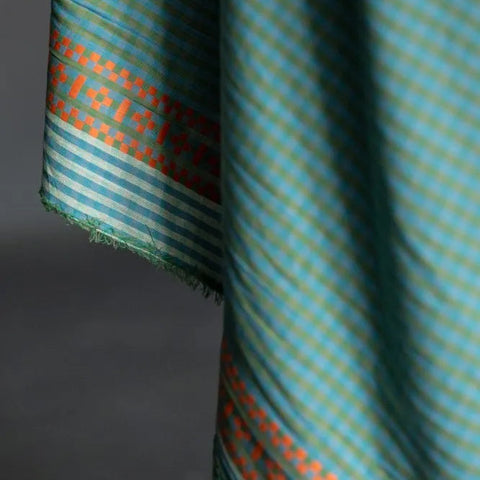 Woven Indian Cotton / Limelight