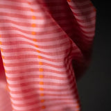Indian Cotton / Pink Lumiere Stripe